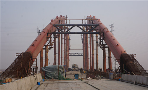 鄭州城際鐵路真州大橋工程案例 鄭州城際鐵路真州大橋工程案例